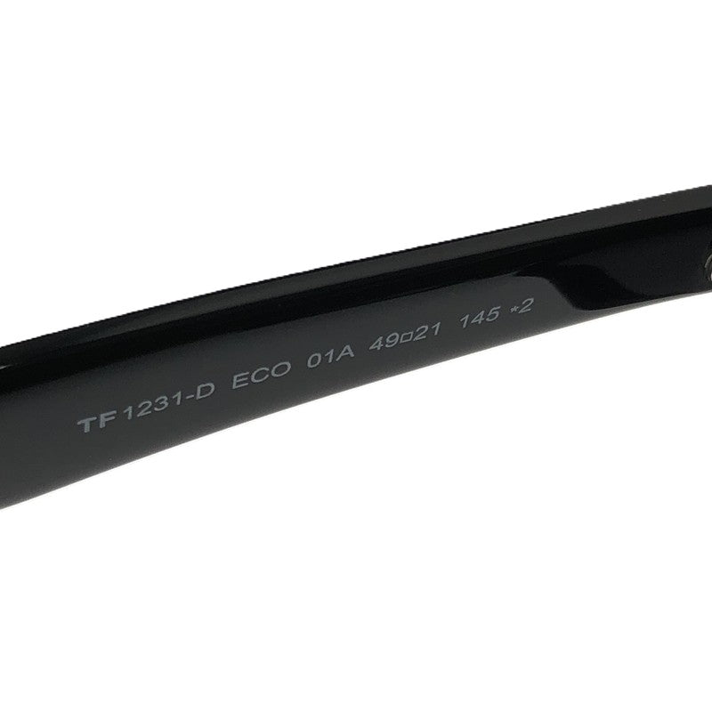 【中古品】【メンズ】 TOM FORD トムフォード SQUARE SUNGLASSES TF1231-D スクエア サングラス アイウェア アクセサリー 203-260912-rt-13-tagh サイズ：49ロ21 145 カラー：ブラック 万代Net店