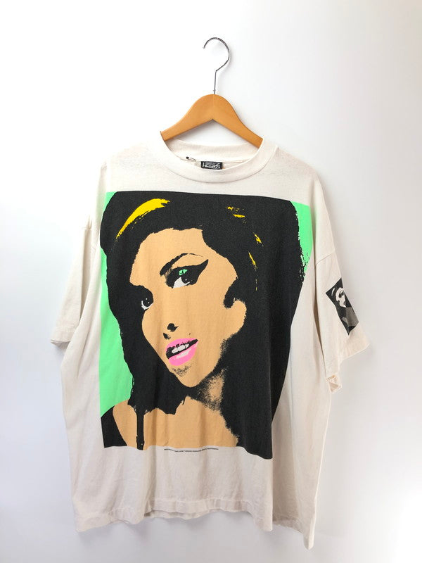 【中古品】【メンズ】 SAINT MICHAEL セント マイケル 26SS AMY SS T-SHIRT BACK TO BLACK SM-MK1-0000-C14 ショートスリーブ Tシャツ トップス 142-260909-rt-02-tagh サイズ：XXL カラー：ホワイト 万代Net店