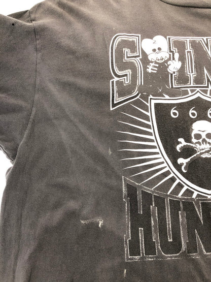【中古品】【メンズ】 SAINT MICHAEL セント マイケル × BOUNTY HUNTER バウンティーハンター 26SS SAINTY HUNTER BH SS T-SHIRT SM-MK8-0000-C29 142-260909-rt-03-tagh サイズ：XXL カラー：ブラック 万代Net店