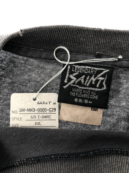 【中古品】【メンズ】 SAINT MICHAEL セント マイケル × BOUNTY HUNTER バウンティーハンター 26SS SAINTY HUNTER BH SS T-SHIRT SM-MK8-0000-C29 142-260909-rt-03-tagh サイズ：XXL カラー：ブラック 万代Net店