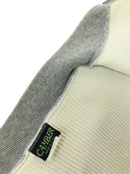 【現状渡し品】【メンズ】 CAMBER キャンバー THERMAL LINED HEAVYWEIGHT KNIT COLLAR サーマル ヘビーウエイト ニット カラー ジャケット 146-260912-na-27-tagh サイズ：M カラー：グレー 万代Net店