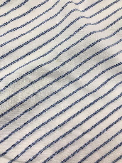 【中古品】【メンズ】 L.L.BEAN エルエルビーン 90'S USA製 L/S BD STRIPE SHIRT 90年代 ボタンダウン ストライプシャツ 長袖シャツ 146-260912-na-28-tagh サイズ：16 1/2 - 32 カラー：ホワイト/ブルー 万代Net店