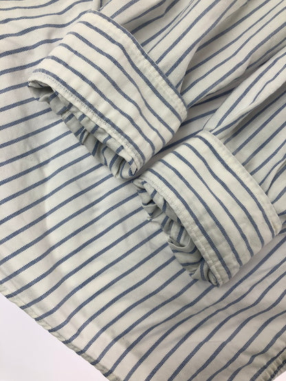 【中古品】【メンズ】 L.L.BEAN エルエルビーン 90'S USA製 L/S BD STRIPE SHIRT 90年代 ボタンダウン ストライプシャツ 長袖シャツ 146-260912-na-28-tagh サイズ：16 1/2 - 32 カラー：ホワイト/ブルー 万代Net店