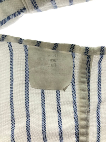 【中古品】【メンズ】 L.L.BEAN エルエルビーン 90'S USA製 L/S BD STRIPE SHIRT 90年代 ボタンダウン ストライプシャツ 長袖シャツ 146-260912-na-28-tagh サイズ：16 1/2 - 32 カラー：ホワイト/ブルー 万代Net店