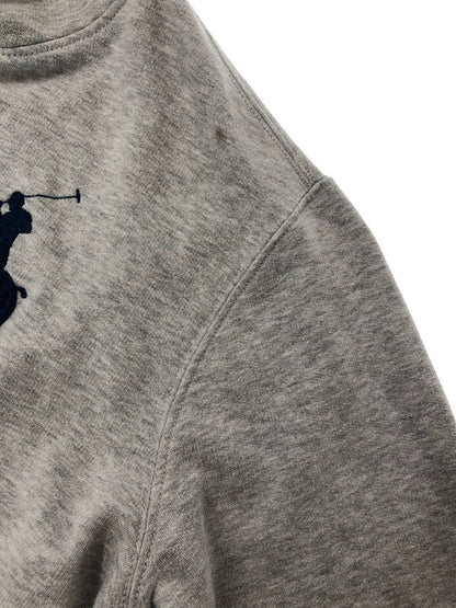 【中古品】【メンズ】 POLO RALPH LAUREN ポロ・ラルフローレン BIG PONY HOODIE GRAY ビッグ ポニー フーディー パーカー トップス 147-260909-rt-10-tagh サイズ：L カラー：グレー 万代Net店