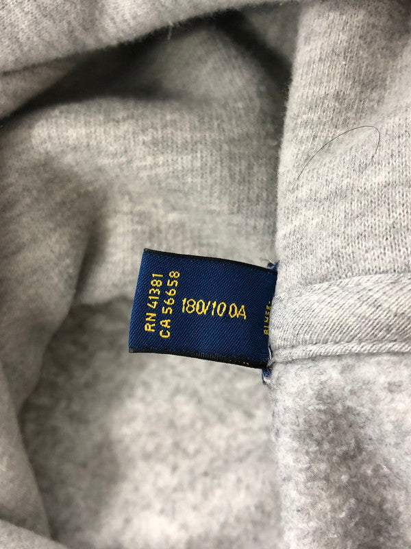 【中古品】【メンズ】 POLO RALPH LAUREN ポロ・ラルフローレン BIG PONY HOODIE GRAY ビッグ ポニー フーディー パーカー トップス 147-260909-rt-10-tagh サイズ：L カラー：グレー 万代Net店