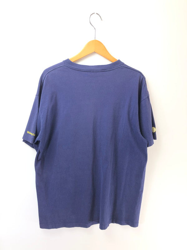【現状渡し品】【メンズ】 OLD STUSSY オールド ステューシー 90's 125TH S/S TEE NAVY 90年代 ショートスリーブ Tシャツ トップス 142-260909-rt-01-tagh サイズ：L カラー：ネイビー 万代Net店