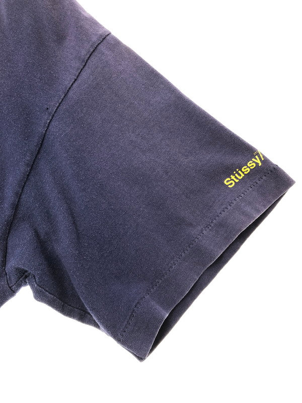 【現状渡し品】【メンズ】 OLD STUSSY オールド ステューシー 90's 125TH S/S TEE NAVY 90年代 ショートスリーブ Tシャツ トップス 142-260909-rt-01-tagh サイズ：L カラー：ネイビー 万代Net店