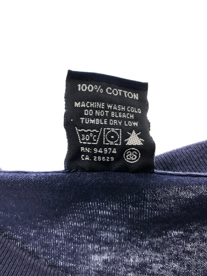 【現状渡し品】【メンズ】 OLD STUSSY オールド ステューシー 90's 125TH S/S TEE NAVY 90年代 ショートスリーブ Tシャツ トップス 142-260909-rt-01-tagh サイズ：L カラー：ネイビー 万代Net店