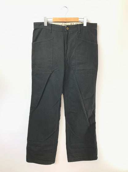 【中古品】【メンズ】 WEIRDO ウィアード FUCK U? WORK PANTS BLACK WRD-18-SS-08 ワーク パンツ ボトムス 153-260913-rt-05-tagh サイズ：XL カラー：ブラック 万代Net店