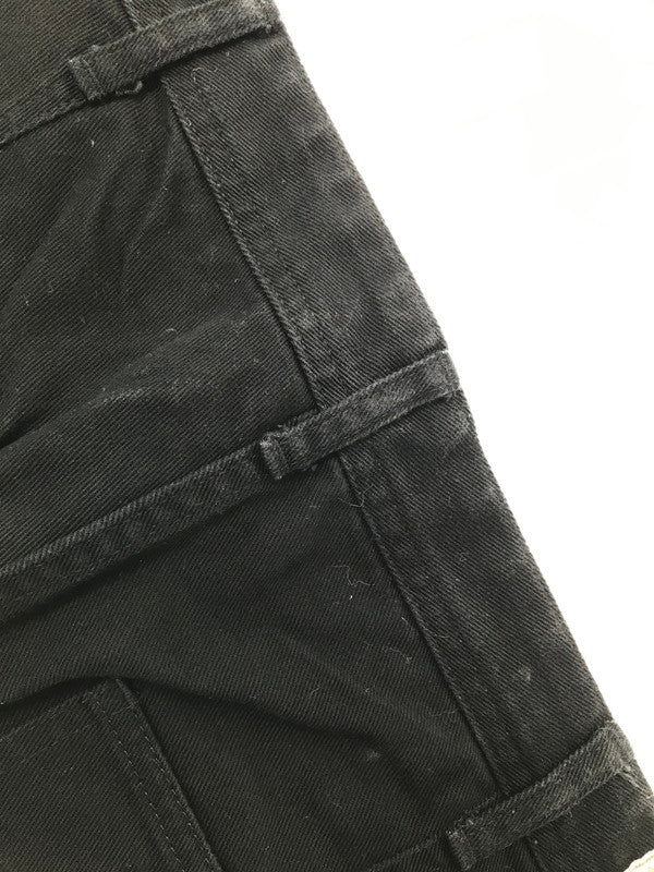 【中古品】【メンズ】 WEIRDO ウィアード FUCK U? WORK PANTS BLACK WRD-18-SS-08 ワーク パンツ ボトムス 153-260913-rt-05-tagh サイズ：XL カラー：ブラック 万代Net店