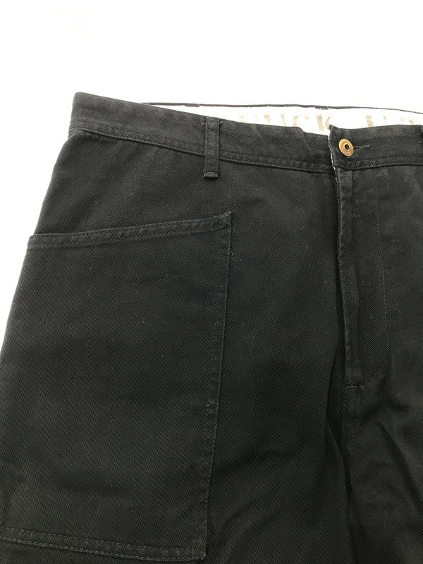 【中古品】【メンズ】 WEIRDO ウィアード FUCK U? WORK PANTS BLACK WRD-18-SS-08 ワーク パンツ ボトムス 153-260913-rt-05-tagh サイズ：XL カラー：ブラック 万代Net店