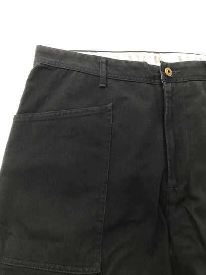 【中古品】【メンズ】 WEIRDO ウィアード FUCK U? WORK PANTS BLACK WRD-18-SS-08 ワーク パンツ ボトムス 153-260913-rt-05-tagh サイズ：XL カラー：ブラック 万代Net店