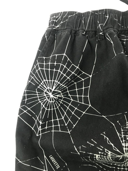 【中古品】【メンズ】 LAFAYETTE ラファイエット SPIDER WEB EASY PANTS LA241203 スパイダー ウェブ イージーパンツ ボトムス 153-260913-rt-03-tagh サイズ：L カラー：ブラック 万代Net店