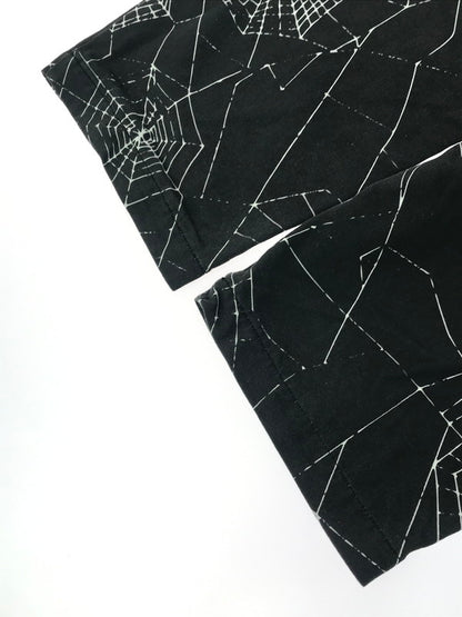 【中古品】【メンズ】 LAFAYETTE ラファイエット SPIDER WEB EASY PANTS LA241203 スパイダー ウェブ イージーパンツ ボトムス 153-260913-rt-03-tagh サイズ：L カラー：ブラック 万代Net店