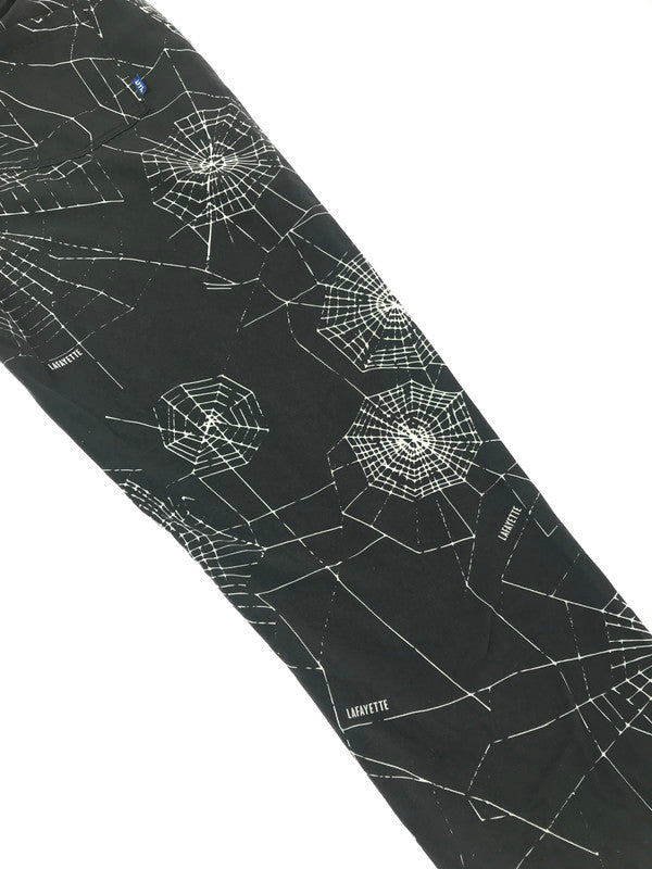 【中古品】【メンズ】 LAFAYETTE ラファイエット SPIDER WEB EASY PANTS LA241203 スパイダー ウェブ イージーパンツ ボトムス 153-260913-rt-03-tagh サイズ：L カラー：ブラック 万代Net店