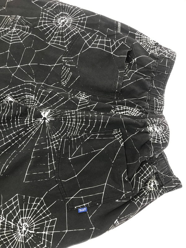 【中古品】【メンズ】 LAFAYETTE ラファイエット SPIDER WEB EASY PANTS LA241203 スパイダー ウェブ イージーパンツ ボトムス 153-260913-rt-03-tagh サイズ：L カラー：ブラック 万代Net店