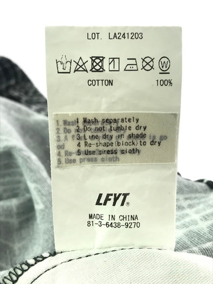 【中古品】【メンズ】 LAFAYETTE ラファイエット SPIDER WEB EASY PANTS LA241203 スパイダー ウェブ イージーパンツ ボトムス 153-260913-rt-03-tagh サイズ：L カラー：ブラック 万代Net店