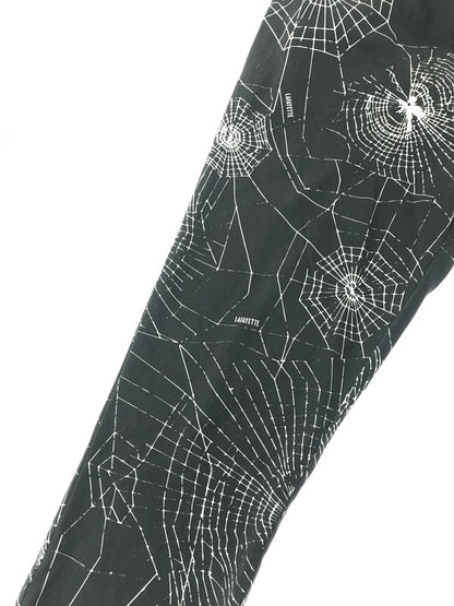【中古品】【メンズ】 LAFAYETTE ラファイエット SPIDER WEB EASY PANTS LA241203 スパイダー ウェブ イージーパンツ ボトムス 153-260913-rt-03-tagh サイズ：L カラー：ブラック 万代Net店