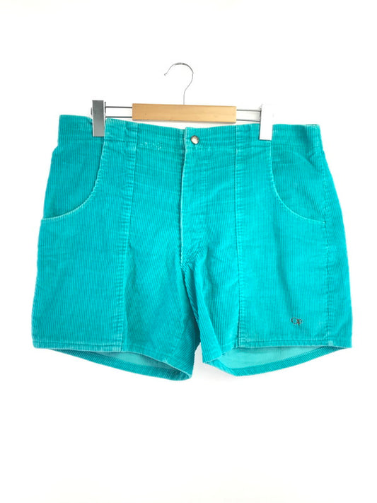 【現状渡し品】【メンズ】 OCEAN PACIFIC オーシャン パシフィック 推定80's CORDUROY PANTS TURQUOISE 75602 推定80年代 コーデュロイ ショートパンツ ヴィンテージ 157-260913-rt-02-tagh サイズ：36 カラー：ターコイズ 万代Net店
