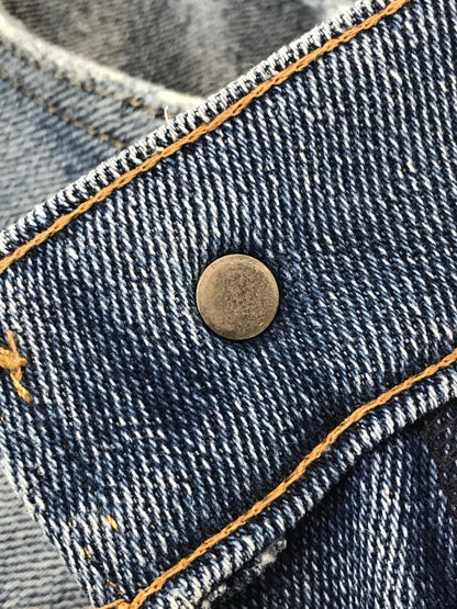 【現状渡し品】【メンズ】 LEVI'S ACTION CASUALS リーバイス アクション 70's 42TALON DAMAGE DENIM PANTS 70年代 42タロン ダメージ デニム パンツ ヴィンテージ 157-260913-rt-07-tagh サイズ：不明 下記参照 カラー：インディゴ 万代Net店