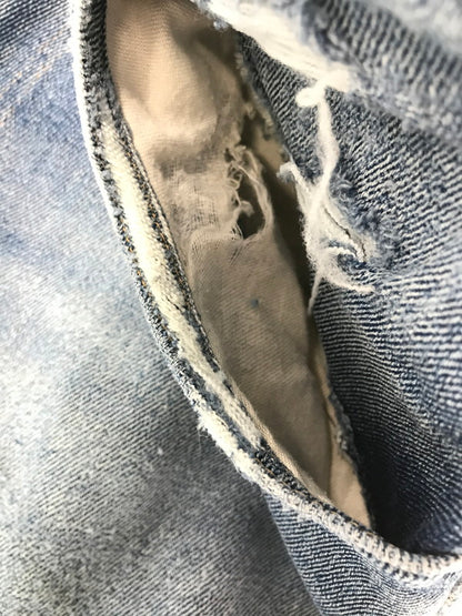 【現状渡し品】【メンズ】 LEVI'S ACTION CASUALS リーバイス アクション 70's 42TALON DAMAGE DENIM PANTS 70年代 42タロン ダメージ デニム パンツ ヴィンテージ 157-260913-rt-07-tagh サイズ：不明 下記参照 カラー：インディゴ 万代Net店