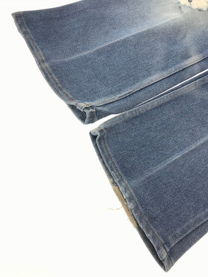 【現状渡し品】【メンズ】 LEVI'S ACTION CASUALS リーバイス アクション 70's 42TALON DAMAGE DENIM PANTS 70年代 42タロン ダメージ デニム パンツ ヴィンテージ 157-260913-rt-07-tagh サイズ：不明 下記参照 カラー：インディゴ 万代Net店