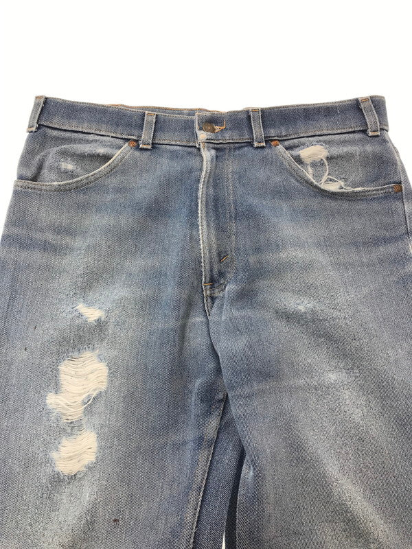 【現状渡し品】【メンズ】 LEVI'S ACTION CASUALS リーバイス アクション 70's 42TALON DAMAGE DENIM PANTS 70年代 42タロン ダメージ デニム パンツ ヴィンテージ 157-260913-rt-07-tagh サイズ：不明 下記参照 カラー：インディゴ 万代Net店