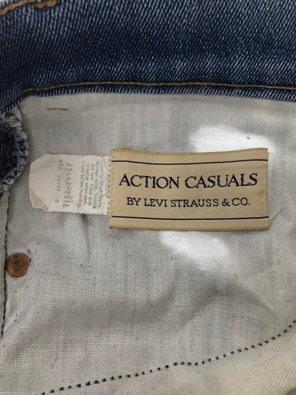 【現状渡し品】【メンズ】 LEVI'S ACTION CASUALS リーバイス アクション 70's 42TALON DAMAGE DENIM PANTS 70年代 42タロン ダメージ デニム パンツ ヴィンテージ 157-260913-rt-07-tagh サイズ：不明 下記参照 カラー：インディゴ 万代Net店