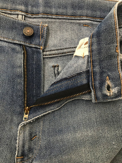 【現状渡し品】【メンズ】 LEVI'S ACTION CASUALS リーバイス アクション 70's 42TALON DAMAGE DENIM PANTS 70年代 42タロン ダメージ デニム パンツ ヴィンテージ 157-260913-rt-07-tagh サイズ：不明 下記参照 カラー：インディゴ 万代Net店