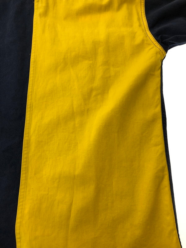 【現状渡し品】【メンズ】 WRANGLER ラングラー WESTERN SHIRTS NAVY YELLOW ウエスタン シャツ 長袖シャツ トップス 146-260909-rt-05-tagh サイズ：M カラー：ネイビー/イエロー 万代Net店