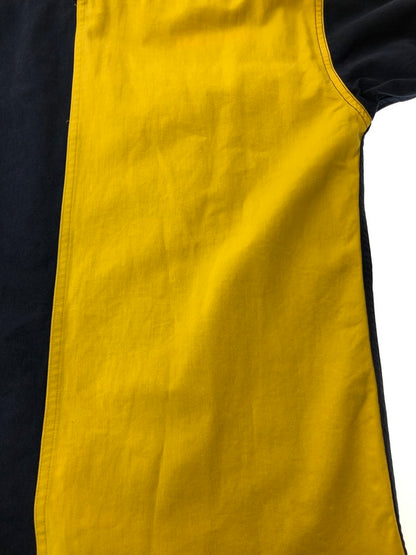 【現状渡し品】【メンズ】 WRANGLER ラングラー WESTERN SHIRTS NAVY YELLOW ウエスタン シャツ 長袖シャツ トップス 146-260909-rt-05-tagh サイズ：M カラー：ネイビー/イエロー 万代Net店