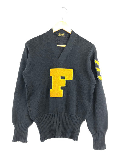 【現状渡し品】【メンズ】 BEARD'S ベアーズ 50'S LETTERED SWEATER 50年代 レタード セーター ニット 146-260912-na-25-tagh サイズ：サイズ不明 下記参照 カラー：ブラック 万代Net店