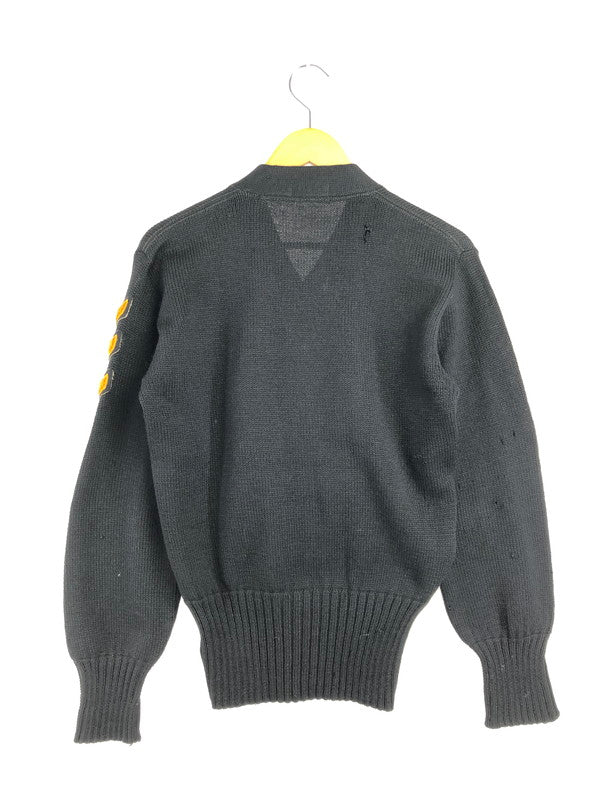 【現状渡し品】【メンズ】 BEARD'S ベアーズ 50'S LETTERED SWEATER 50年代 レタード セーター ニット 146-260912-na-25-tagh サイズ：サイズ不明 下記参照 カラー：ブラック 万代Net店