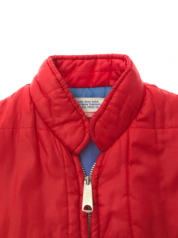 【現状渡し品】【メンズ】 SEARS シアーズ PUT ON SHOP プットオンショップ TALON 70S-80S QUILTING JACKET 70-80年代 キルティング ジャケット アウター 146-260915-na-10-tagh サイズ：18 カラー：レッド 万代Net店