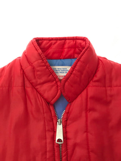 【現状渡し品】【メンズ】 SEARS シアーズ PUT ON SHOP プットオンショップ TALON 70S-80S QUILTING JACKET 70-80年代 キルティング ジャケット アウター 146-260915-na-10-tagh サイズ：18 カラー：レッド 万代Net店