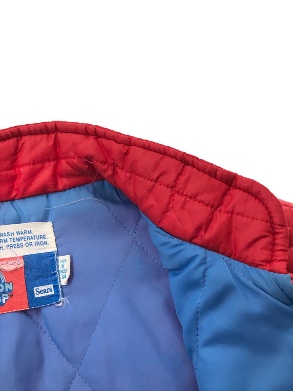 【現状渡し品】【メンズ】 SEARS シアーズ PUT ON SHOP プットオンショップ TALON 70S-80S QUILTING JACKET 70-80年代 キルティング ジャケット アウター 146-260915-na-10-tagh サイズ：18 カラー：レッド 万代Net店