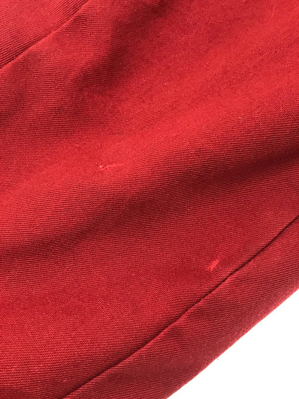【現状渡し品】【メンズ】 VINTAGE ヴィンテージ WORK JACKET RED ワーク ジャケット TALONジッパー アウター 146-260917-rt-36-tagh サイズ：M カラー：レッド 万代Net店