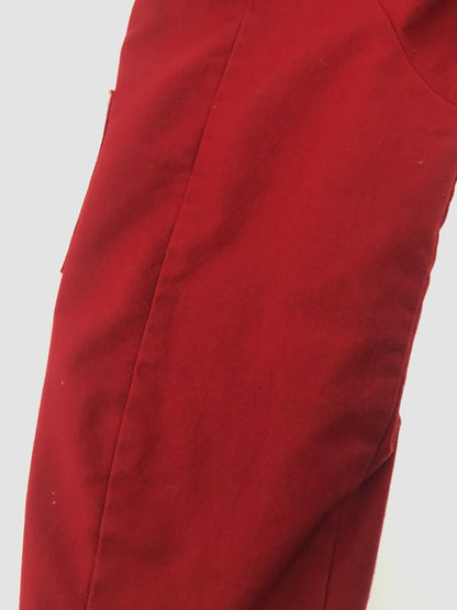 【現状渡し品】【メンズ】 VINTAGE ヴィンテージ WORK JACKET RED ワーク ジャケット TALONジッパー アウター 146-260917-rt-36-tagh サイズ：M カラー：レッド 万代Net店