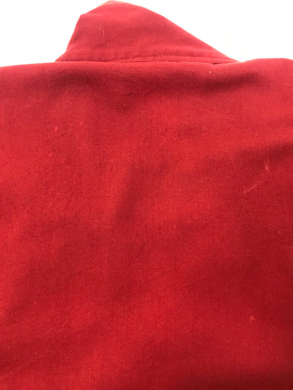 【現状渡し品】【メンズ】 VINTAGE ヴィンテージ WORK JACKET RED ワーク ジャケット TALONジッパー アウター 146-260917-rt-36-tagh サイズ：M カラー：レッド 万代Net店