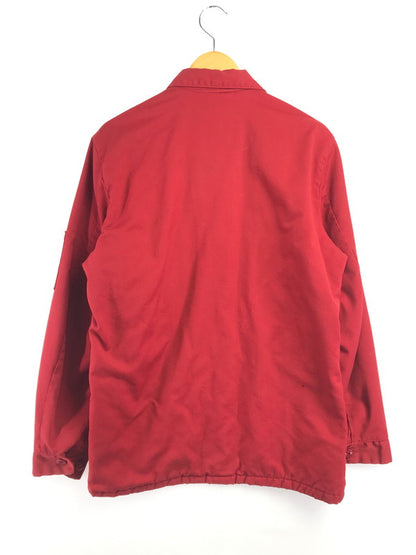 【現状渡し品】【メンズ】 VINTAGE ヴィンテージ WORK JACKET RED ワーク ジャケット TALONジッパー アウター 146-260917-rt-36-tagh サイズ：M カラー：レッド 万代Net店