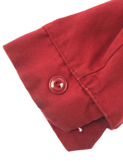 【現状渡し品】【メンズ】 VINTAGE ヴィンテージ WORK JACKET RED ワーク ジャケット TALONジッパー アウター 146-260917-rt-36-tagh サイズ：M カラー：レッド 万代Net店
