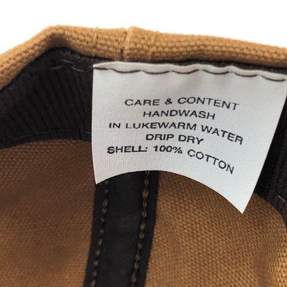 【中古品】【メンズ】 CARHARTT カーハート DUCK WORK CAP BROWN USA製 ダック ワーク キャップ 帽子 185-260912-rt-03-tagh サイズ：F カラー：ブラウン 万代Net店