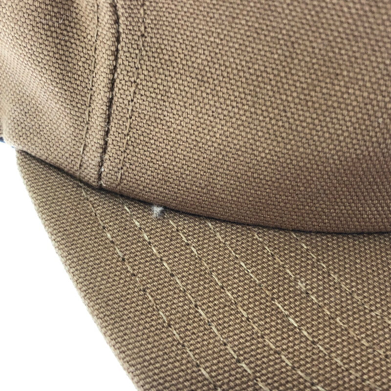【中古品】【メンズ】 CARHARTT カーハート DUCK WORK CAP BROWN USA製 ダック ワーク キャップ 帽子 185-260912-rt-03-tagh サイズ：F カラー：ブラウン 万代Net店
