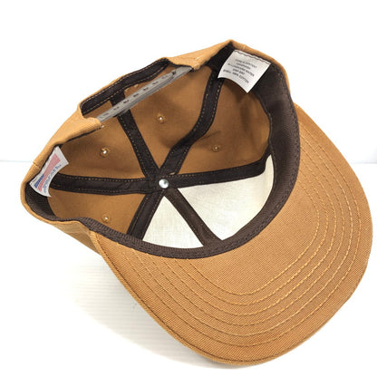 【中古品】【メンズ】 CARHARTT カーハート DUCK WORK CAP BROWN USA製 ダック ワーク キャップ 帽子 185-260912-rt-03-tagh サイズ：F カラー：ブラウン 万代Net店