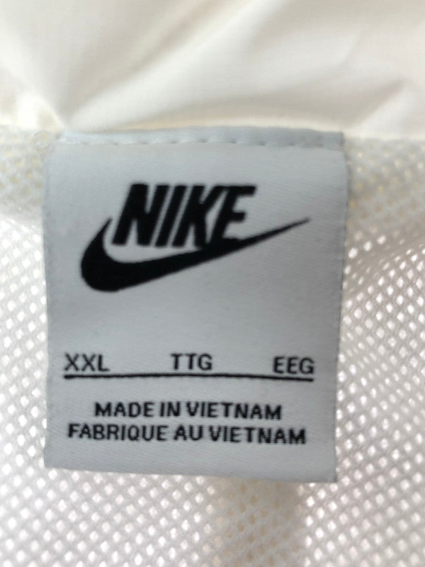 【中古品】【メンズ】 NIKE ナイキ AS M NK CLUB+ WINTER HZ ANORAK DQ4881-133 クラブ ウィンター ハーフジップ アノラック フリース プルオーバー アウター 148-260912-na-20-tagh サイズ：XXL カラー：ホワイト 万代Net店