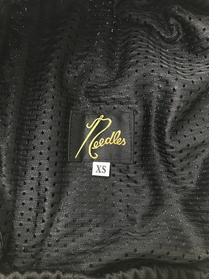 【中古品】【メンズ】 NEEDLES ニードルス TRACK PANT-POLY SMOOTH SX1520 トラック パンツ ポリ スムース ボトムス 151-260917-rt-30-tagh サイズ：XS カラー：ブラック 万代Net店
