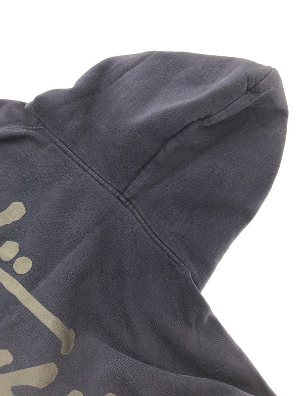 【現状渡し品】【メンズ】 OLD STUSSY オールド ステューシー 00's LOGO HOODIE USA製 銀タグ 2000年代 ロゴ フーディー パーカー トップス 142-260909-rt-07-tagh サイズ：M カラー：ネイビー 万代Net店