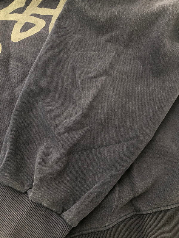 【現状渡し品】【メンズ】 OLD STUSSY オールド ステューシー 00's LOGO HOODIE USA製 銀タグ 2000年代 ロゴ フーディー パーカー トップス 142-260909-rt-07-tagh サイズ：M カラー：ネイビー 万代Net店