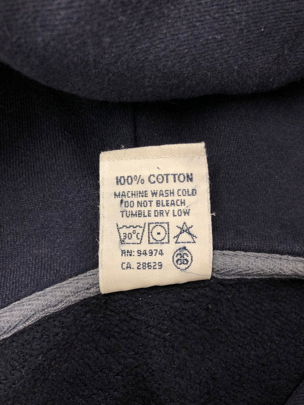 【現状渡し品】【メンズ】 OLD STUSSY オールド ステューシー 00's LOGO HOODIE USA製 銀タグ 2000年代 ロゴ フーディー パーカー トップス 142-260909-rt-07-tagh サイズ：M カラー：ネイビー 万代Net店